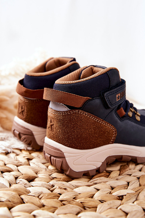 Дитяче трекінгове взуття Big Star II374098 Navy