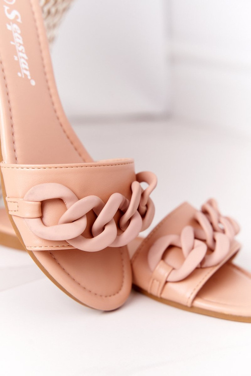 Шкіряні тапочки з верблюдом на ланцюжку крок за кроком