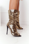 Чоботи на високому каблуці Золотий вечір