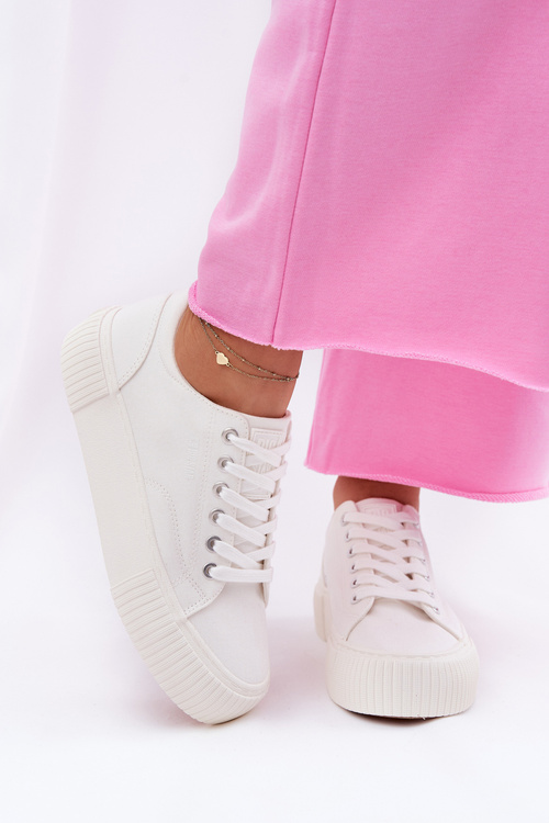 Тканинні Жіночі Кросівки Big Star RR274405 Білі