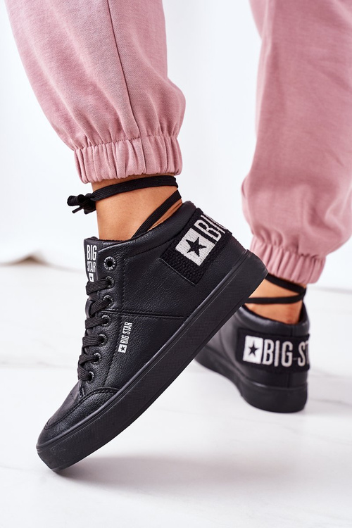 Жіноче утеплене спортивне взуття Big Star EE274351 Black