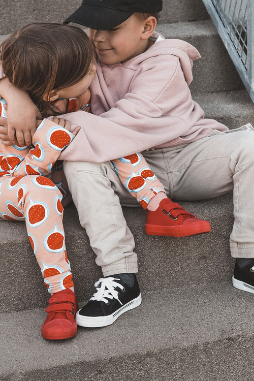 Дитячі класичні кросівки BIG STAR JJ374046 Червоні