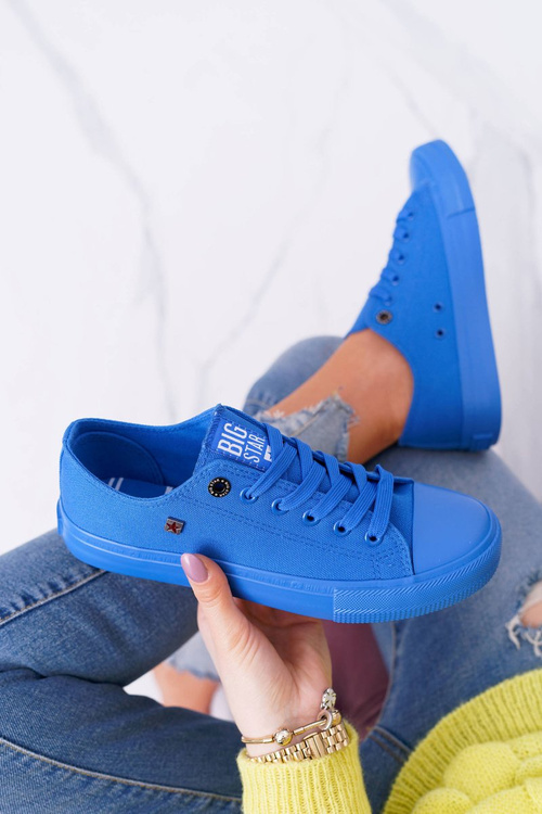 Жіночі класичні низькі кросівки BIG STAR AA274011 Темно-сині