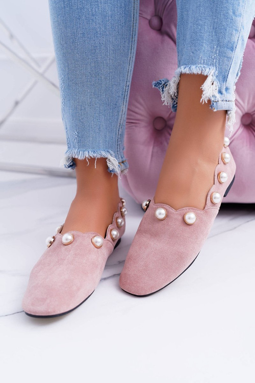 Жіночі рожеві балерини Lu Boo Milis