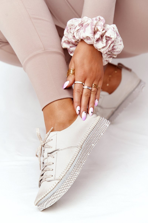 Жіноче шкіряне взуття Maciejka 05054-25 золото