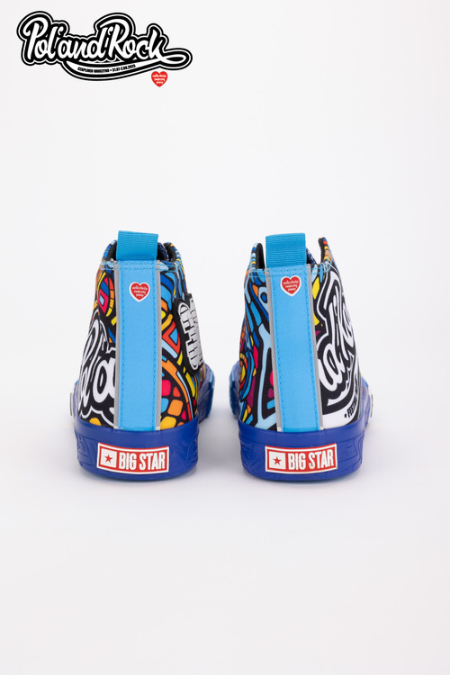 Кросівки Pol'and'Rock Festival X Big Star SS174500 Сині