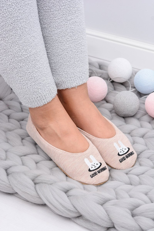 SOXO Ballerina Slippers God Morning Bunny