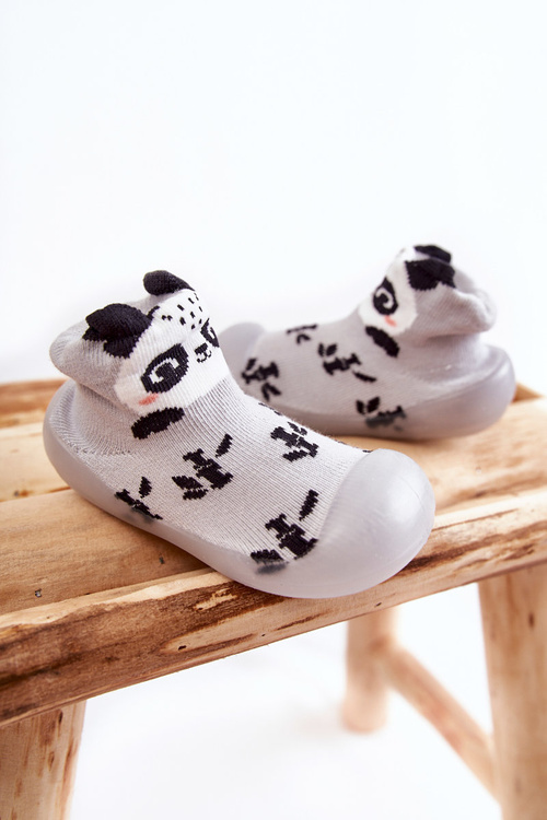 Дитячі тапочки Niechodki Befado 002P038 Сірі