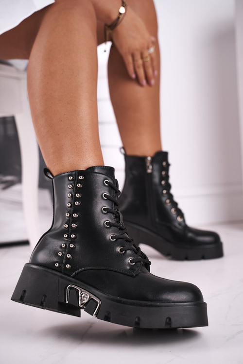 Жіночі черевики Grunge Black Hard Rock