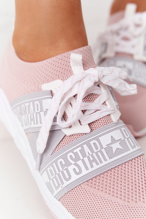 Жіночі кросівки Memory Foam Big Star HH274353 Рожеві