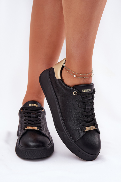 Жіночі Кросівки З Еко Шкіри Big Star RR274257 Чорні