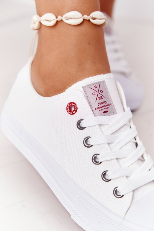 Жіночі кросівки CROSS JEANS HH2R4017C Білі