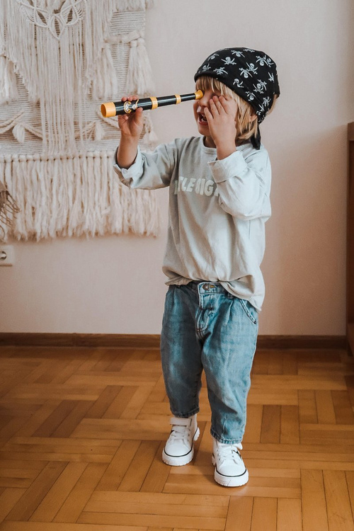 Дитячі високі кросівки на липучці Білі Спаркі