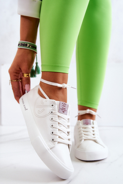 Жіночі низькі кросівки Cross Jeans JJ2R4053C білі