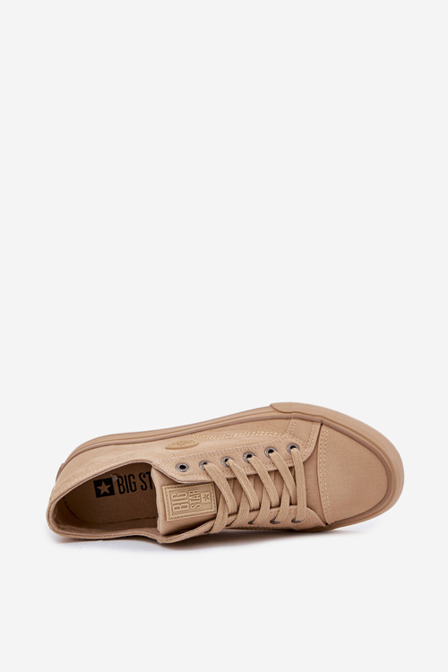 Чоловічі Текстильні Кросівки Big Star RR174337 Бежеві