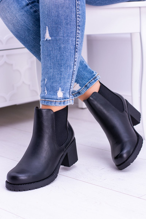 Черевики на шпильці Sergio Leone Black Tulso