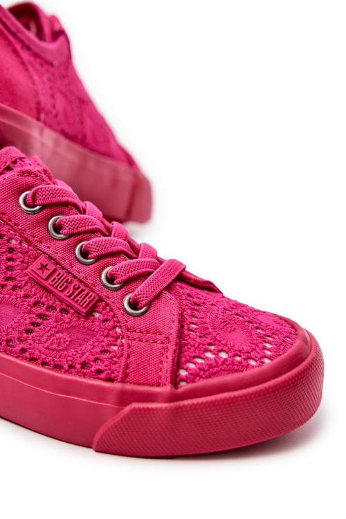 Ажурні кросівки Big Star JJ374007 Рожеві