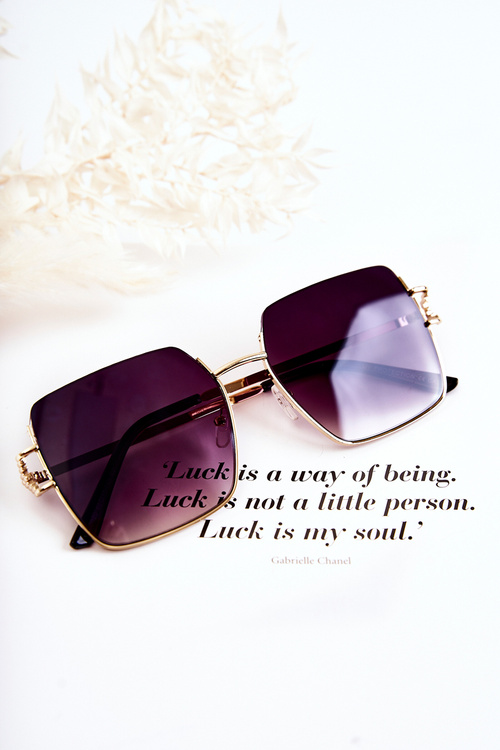 Сонцезахисні окуляри Large Ombre V160020 Dark Violet