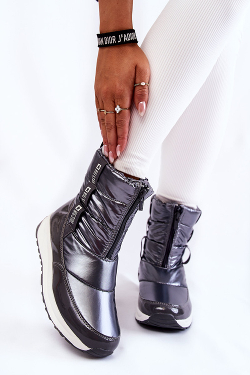 Чоботи жіночі Big Star KK274391 Темно-сірі