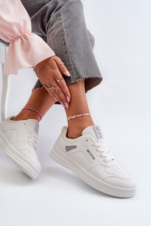 Жіноче спортивне взуття Кросівки Big Star MM274354 Білі