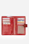 Гаманець жіночий маленький з натуральної шкіри Nobo NPUR-LR110-C005 Red