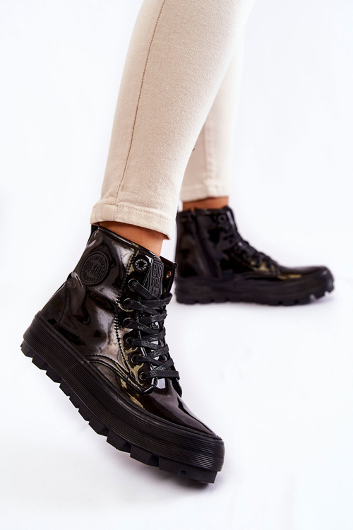 Високі кросівки Big Star KK274533 Чорні