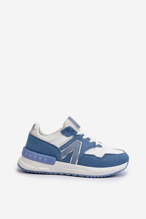 Жіночі сині джинсові кросівки Vinelli зі штучної шкіри