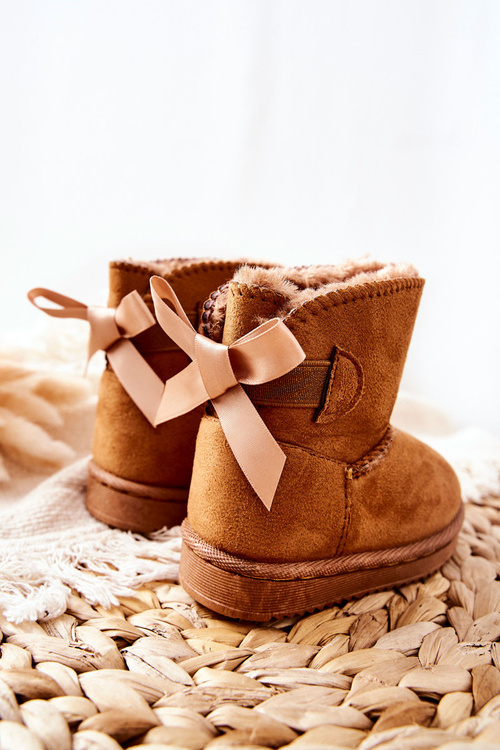 Дитячі утеплені зимові черевики хакі фанкі