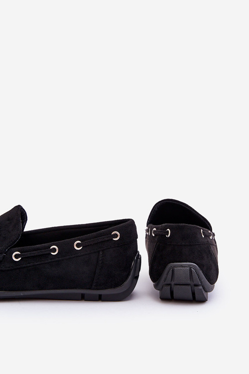 Чоловічі замшеві мокасини сліпони Black Rayan