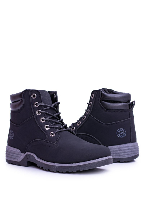 Утеплені чоловічі чорні черевики Trapper Smith's Endurance