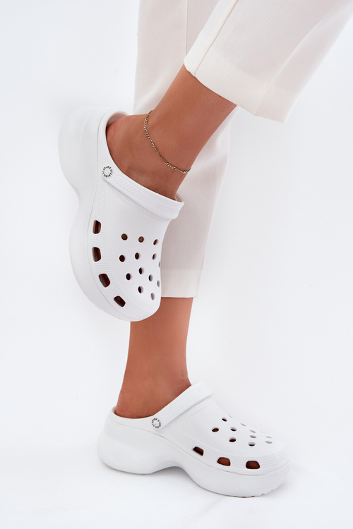 Жіночі Пінні Сандалі На Масивній Підошві Big Star RR274A119 Білі