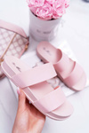 Жіночі шльопанці рожеві Viane