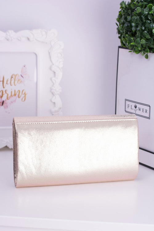 Золотий клатч Золотий ланцюжок Засувка