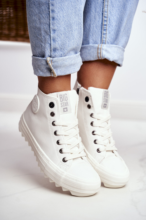 Жіночі кросівки Big Star High Warm White GG274108