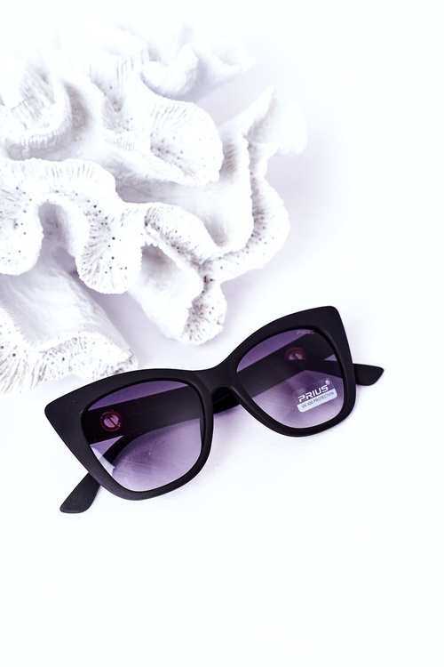 Жіночі сонцезахисні окуляри Cat Eye Matt Black Ombre