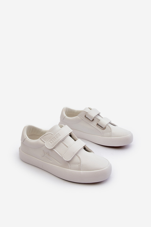 Дитячі кросівки на липучці Big Star NN374007 Білі