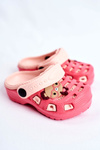 Дитяче взуття Слайди Crocs Red Sweet Teddy