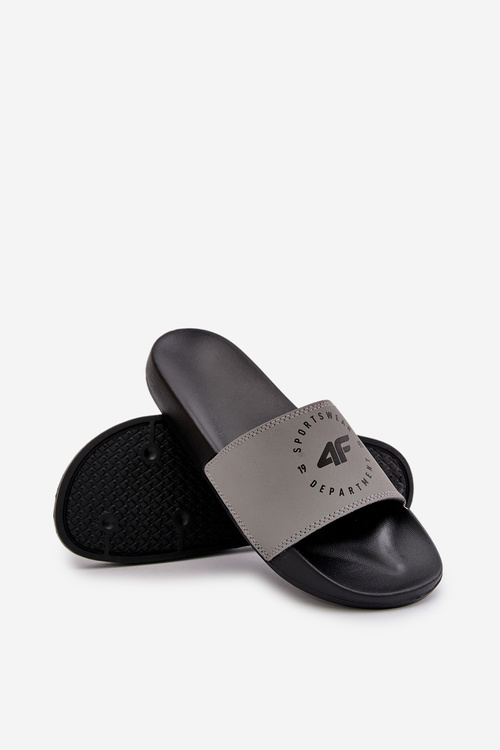 Чоловічі шльопанці 4FMM00FFLIM046-25S сірі