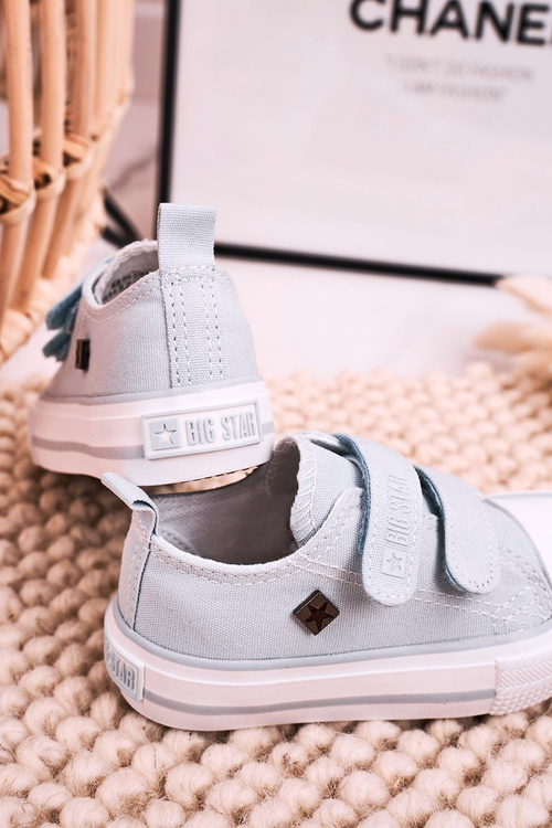 Дитячі кросівки на липучці BIG STAR HH374100 Сині