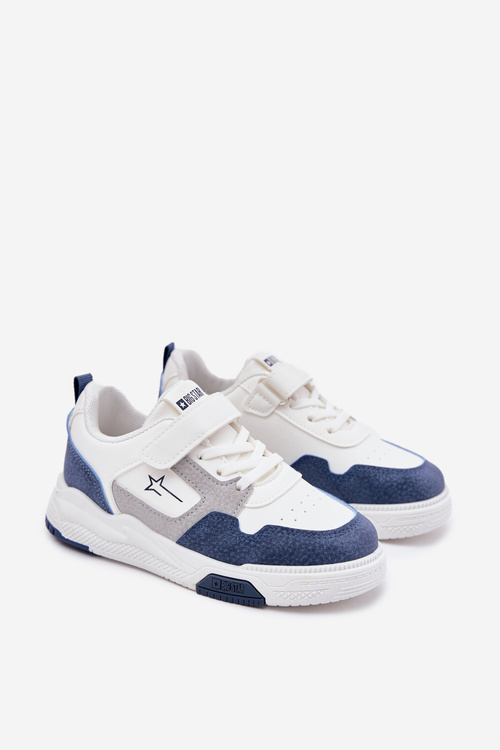 Легкі Дитячі Кросівки Big Star RR374052 Біло-Сині