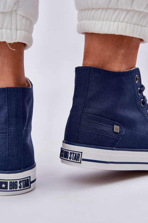 Жіночі Високі Кросівки Big Star DD274333 Темно-сині