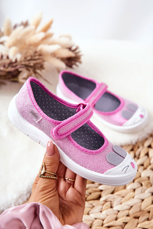 В'єтнамки Ballerinas Befado Rabbit 208X045 Pink
