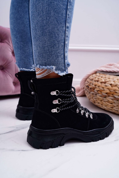 Жіночі черевики Trapper Sergio Leone Чорні TR729