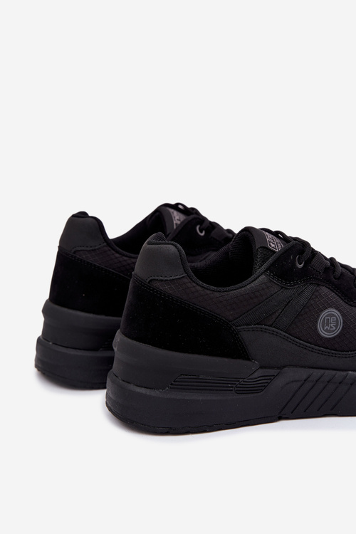 Чоловічі Спортивні Кросівки На Платформі Чорні Hanirin