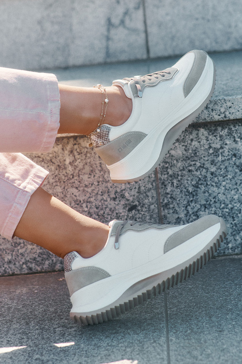 Жіночі Замшеві Кросівки На Платформі Big Star RR274A344 HI-POLY SYSTEM Бежеві