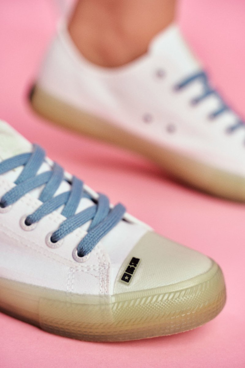 Жіночі кросівки на прозорій підошві Big Star FF274256 Білі