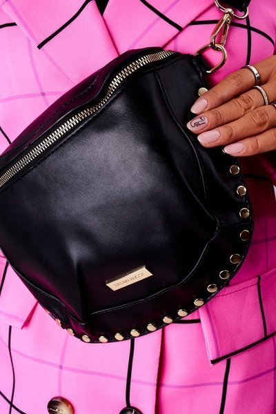Маленька сумка Kidney Bag 2в1 Bruno Rossi Black
