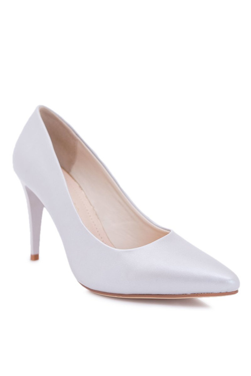 Туфлі Sergio Leone Pearl Stiletto Grey Feliciana