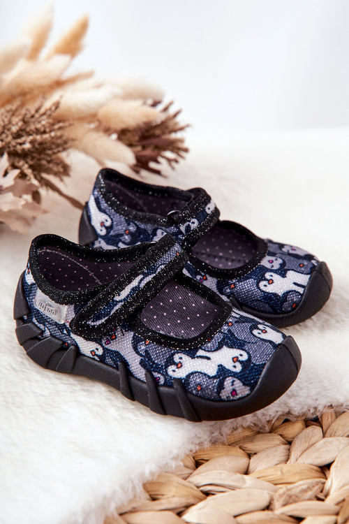 В'єтнамки Ballerinas Befado Penguins 109P239 Чорні