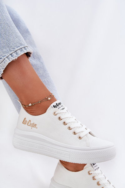 Жіночі Кросівки На Платформі Lee Cooper LCW-24-44-2462L Білі